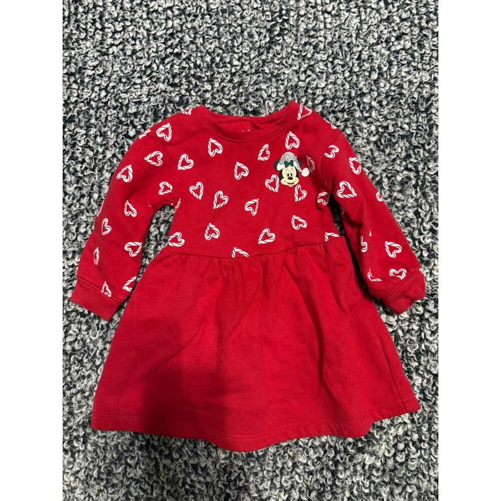 Jumping Bean Mickey Dress. 18 months. Like New